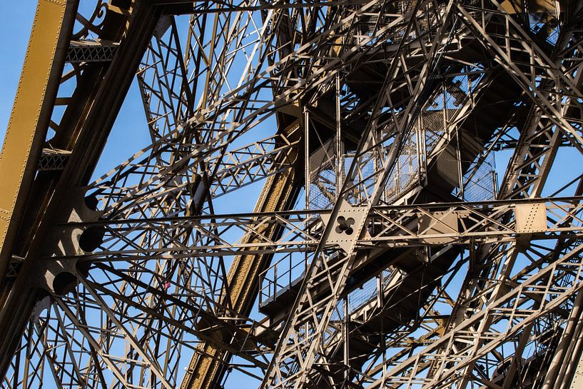 Eiffel Tower Details by Ingrid de Vos - Boom