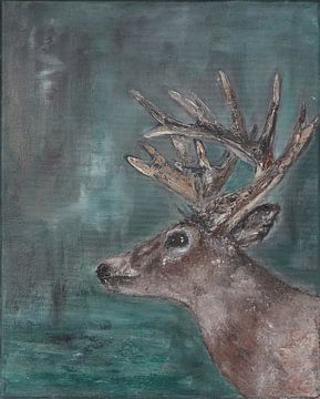 Deer by silke.art - Silke Hemelt -