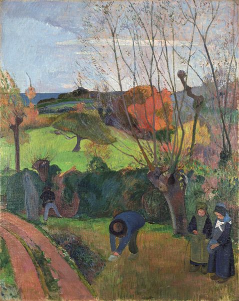 Paul Gauguin. Paysage tahitien par 1000 Schilderijen