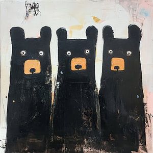Oursons | Trois Oursons sympathiques