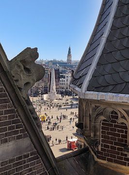 Een Amsterdams uitzicht van Odette Kleeblatt