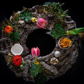 Arrangement floral sur jacky weckx