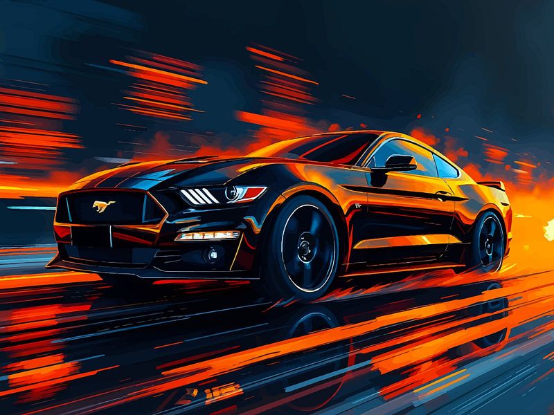 Ford Mustang by MIROKKU