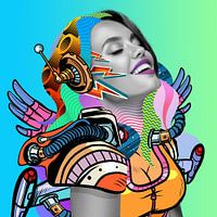 Design ist Freude - Digitale Kunst von einer Frau