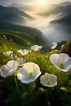 Fleurs des Alpes sur haroulita