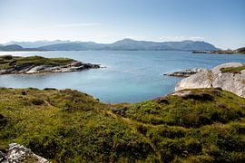 Blue sea in Norway by Karijn | Fine art Natuur en Reis Fotografie