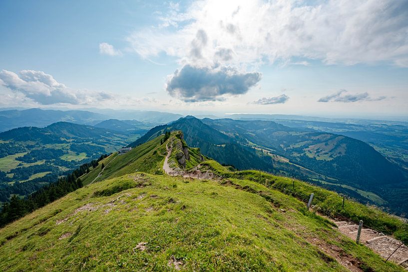 Beautiful sunny summer day on the Nagelfluhkette by Leo Schindzielorz