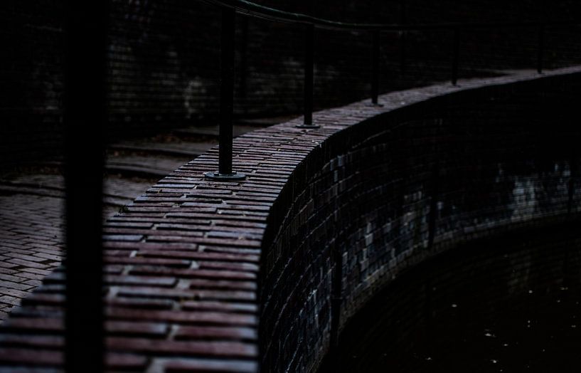 dark stairs by Bernadet van der Werf