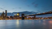 Skyline New York Brooklyn Bridge by Bert Nijholt thumbnail