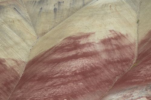 Painted Hills in the John Day Fossil Beds National Monument at Mitchell City, Wheeler County, Northe