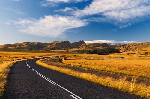 Dream road in Iceland