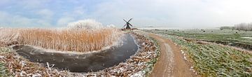 De terpensmole bij IJlst in Friesland. Wout Kok One2expose Photography van Wout Kok