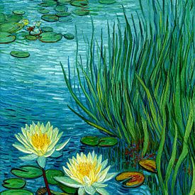 Les nénuphars à deux sur May