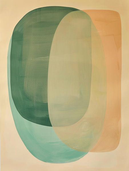 Scandinavian modern painting by Modern Collection