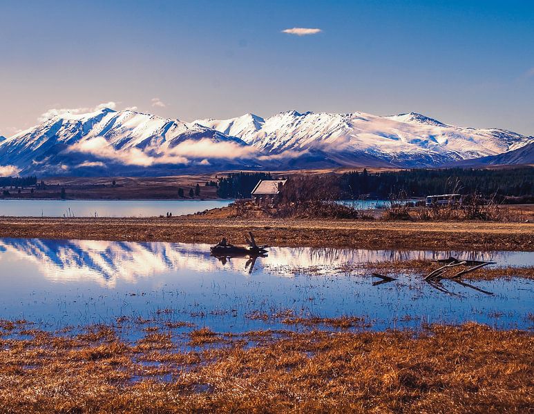 Church of the good Shepard in New Zealand van Hamperium Photography