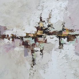 Abstract Sand und Reflexion von Moderne Kollektion