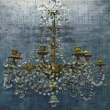 CHANDELIER WEATHERED sur Kelly Durieu