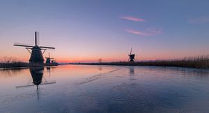Zonsopkomst Kinderdijk