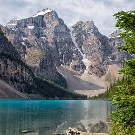Lake Moraine in Canada by Patricia Hofmeester