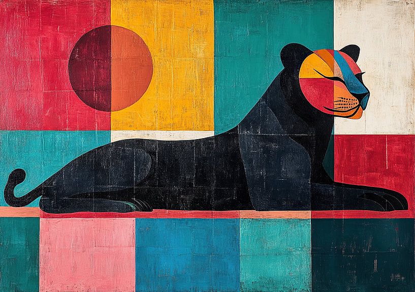 Lionheart: The strength of the king of the savannah by Niklas Maximilian