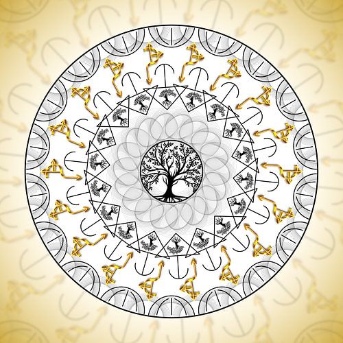 Kristal Mandala Levensvreugde