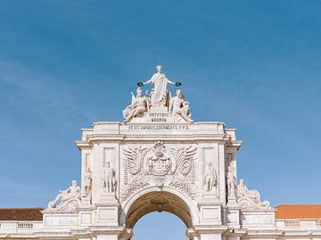Lissabon Bekende Gebouwen | Architectuur Reisfotografie |  Portugal | Arco da Rua Augusta van Youri Claessens