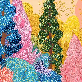 Joyful Forest Escape by Flower Studio