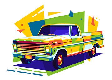 Ford F100 Ranger in WPAP by Lintang Wicaksono