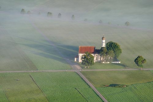 Bedevaartskerk van St. Coloman, Königswinkel, Ostallgäu, Allgäu, Beieren, Duitsland, Europa