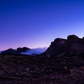Spanje, Tenerife, Sterrenhemel boven de wolken in bergen natuur van adventure-photos