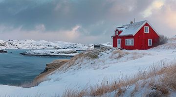 Huis aan zee van fernlichtsicht