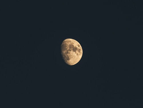 Dernier quartier - Lune
