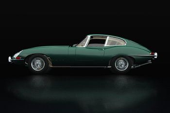 Jaguar E Type Seitenansicht