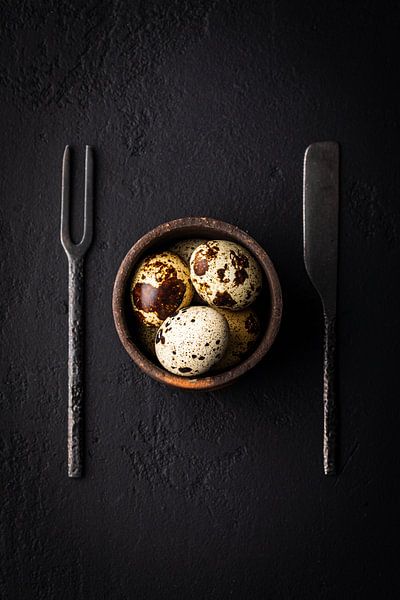Quail's egg by Sylvia Fransen