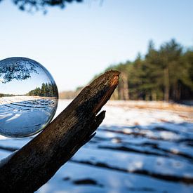 Winter durch eine Kristallkugel von Marcel Geerings
