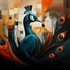 Paon - L'élégance dans les plumes sur New Future Art Gallery