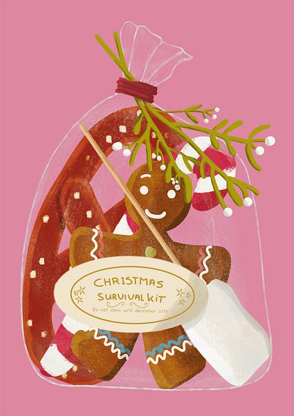 Christmas survival kit van Linda van Moerkerken