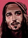 Johnny Depp Pop Art PUR Serie NO.1 van Felix von Altersheim thumbnail