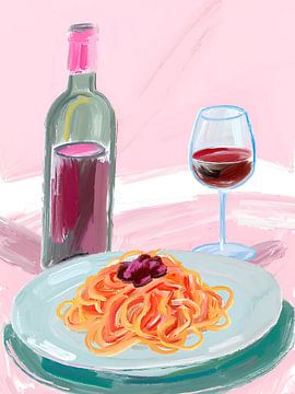 Spaghetti lekkernij van Ohkimiko