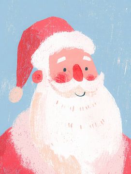 Ho Ho Ho! – Vrolijk Portret van de Kerstman van But First Framing