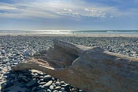 Schichtung der Elemente Holz, Stein, Meer und Himmel von Theodor Decker