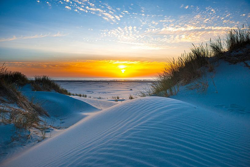 Beach Terschelling (2) by Henk v Hoek