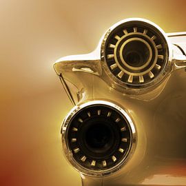 US Amerikanischer Oldtimer dart 1962 abstrakt von Beate Gube