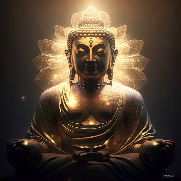 Buddha statue by Gelissen Artworks
