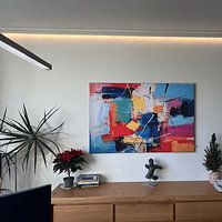 Kundenfoto: Ausdruck der Freude von Harry Hadders Design, als ArtFrame