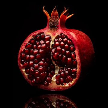 Granaatappel juicy pomegranate van TheXclusive Art