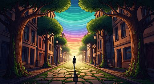 De reis door de Regenboogstraat