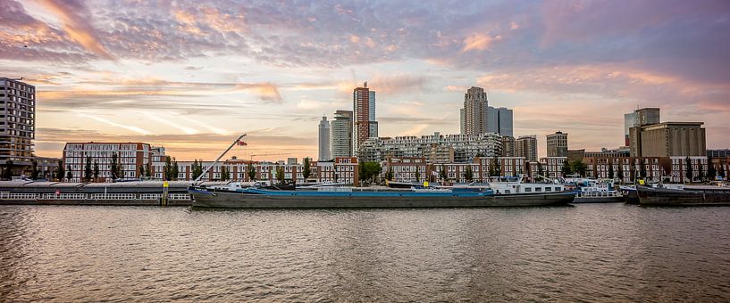 L'horizon urbain de Rotterdam par Maarten Zeehandelaar