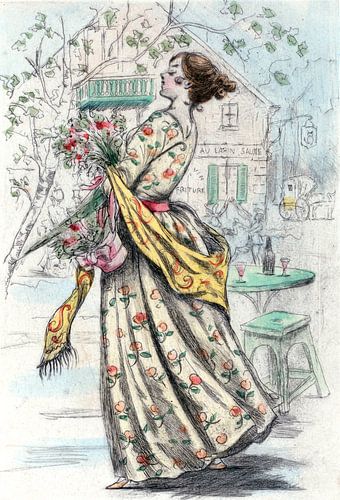 Mode 1844, Mode dans le Paris du XIXe siècle, Henri Boutet, (1851 1919)