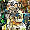 Maya Figur Motiv 1 von zam art